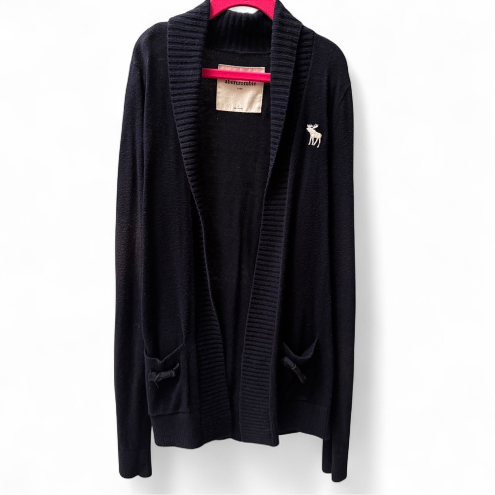 Abercrombie & Fitch kids cardigan navy